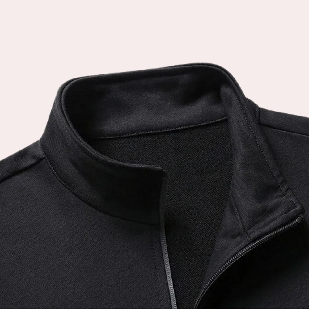 Heren trainingspak - Ritssluiting - Elastische taille - Joggingpak - Heren Activewear-Boutique Moda