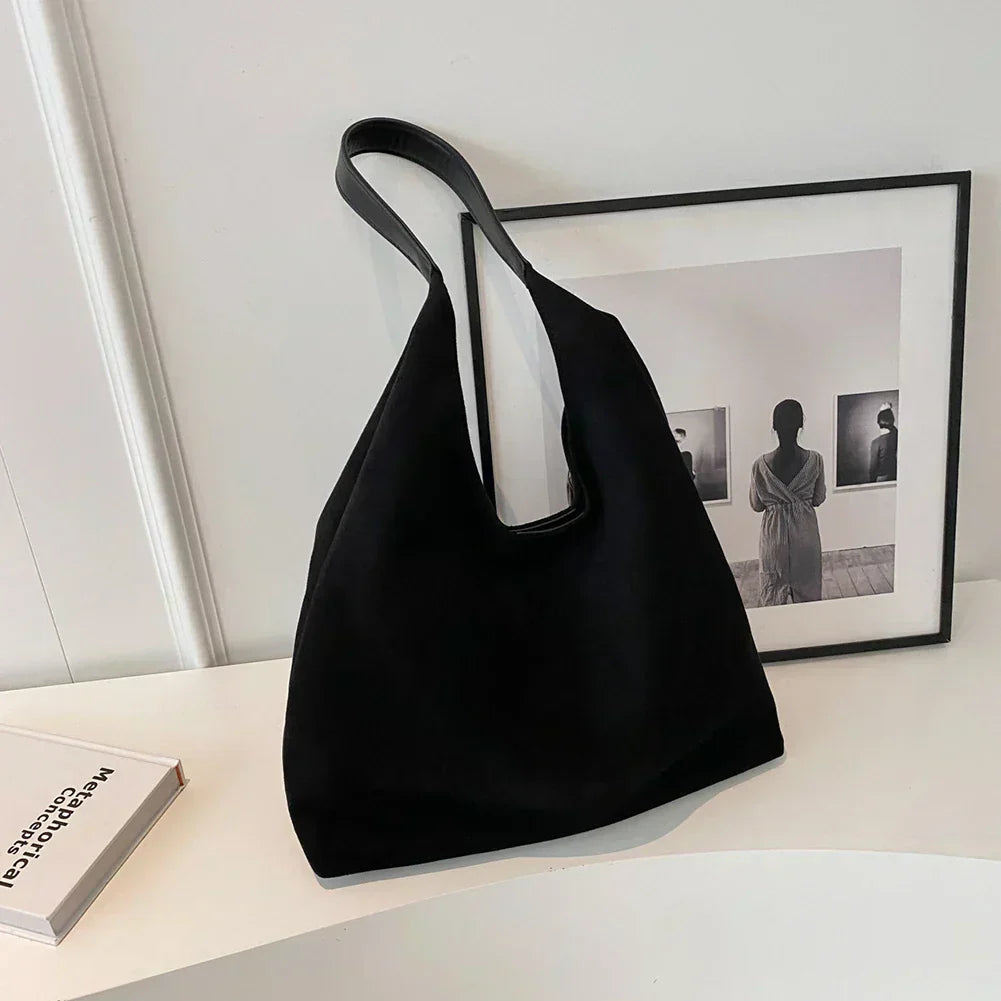Hobo Bag - Groot - Een Riem - Suede Tas - Schoudertas-Boutique Moda