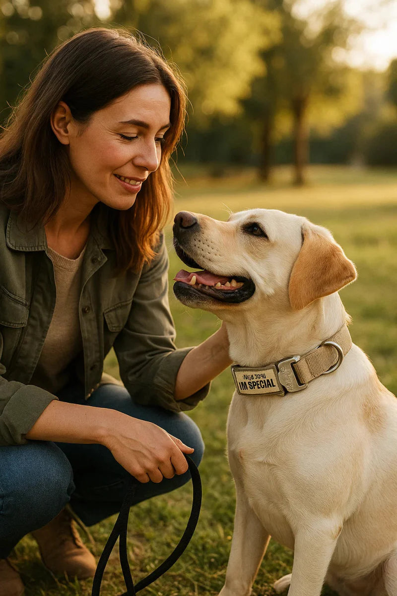 Hondenhalsband - Verstelbare Trainingshalsband voor Honden met Bedieningshendel-Boutique Moda