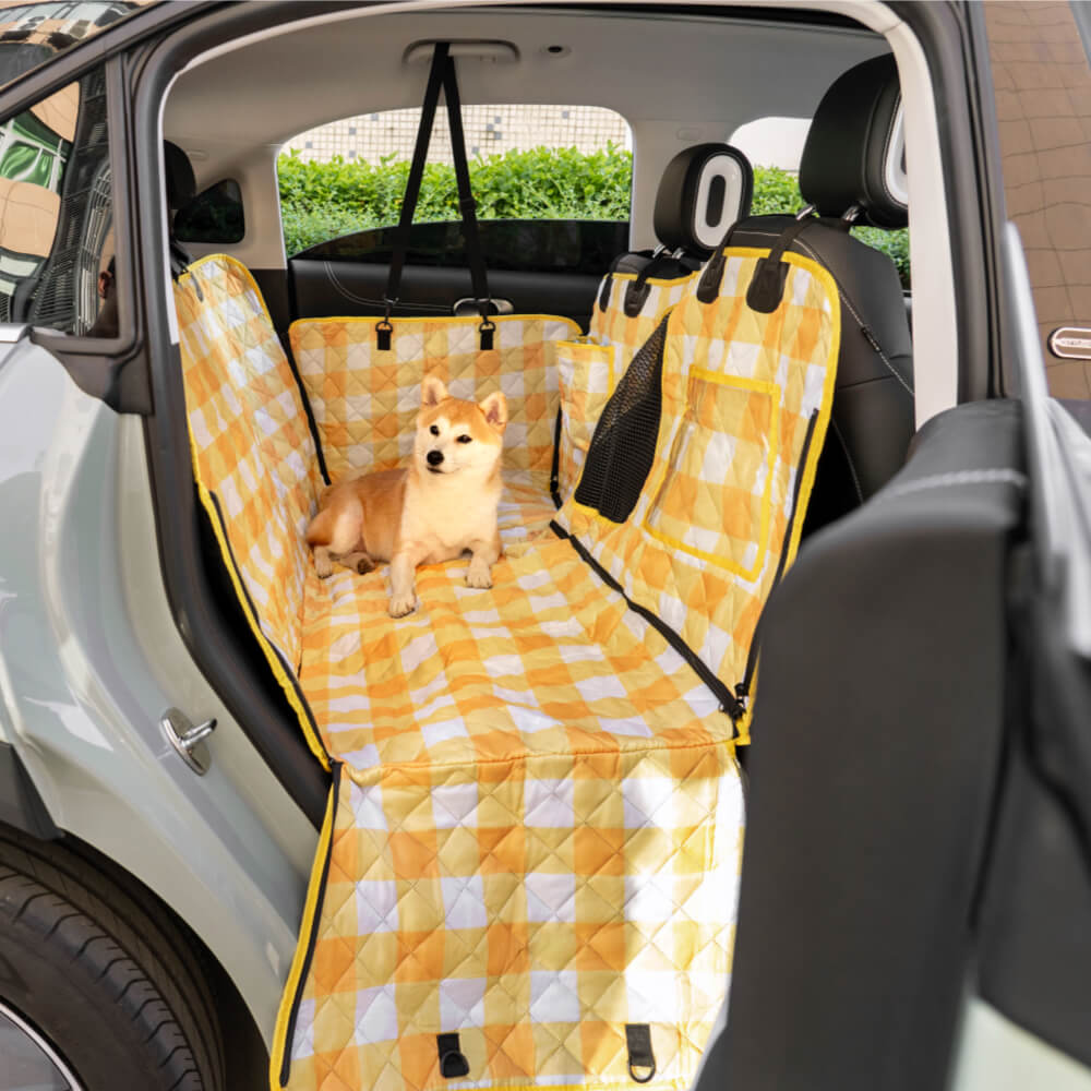 Hondenzitje voor in de auto | Waterdicht | Hondenhangmat voor in de auto | Hondenzitje Beschermer Auto | Hoes voor achterbank voor honden-Boutique Moda