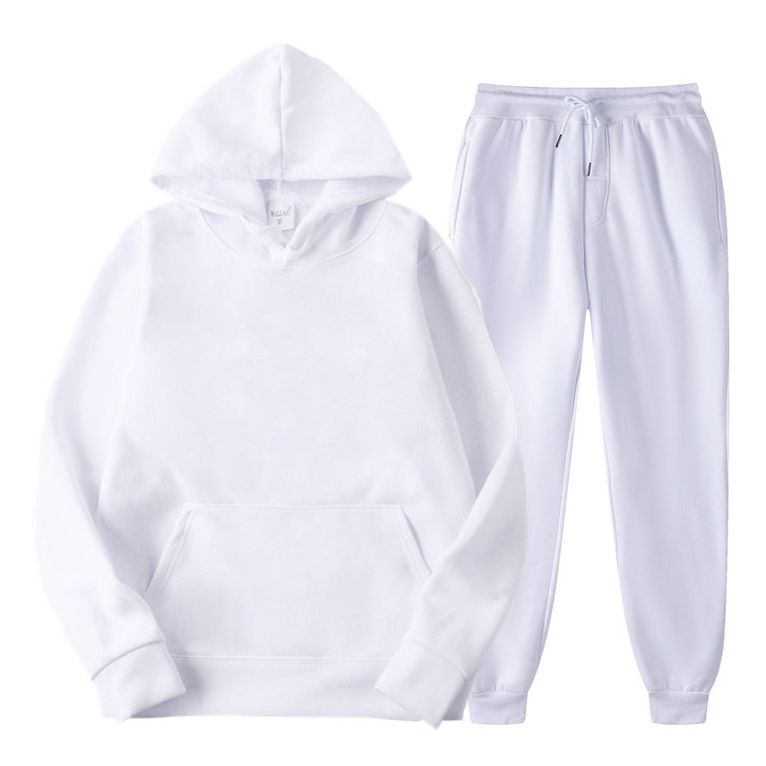 Hoodie en joggerset | Pullover | Koord | Sweat Sets | Joggersets voor dames-Boutique Moda