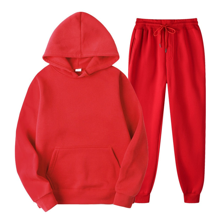 Hoodie en joggerset | Pullover | Koord | Sweat Sets | Joggersets voor dames-Boutique Moda