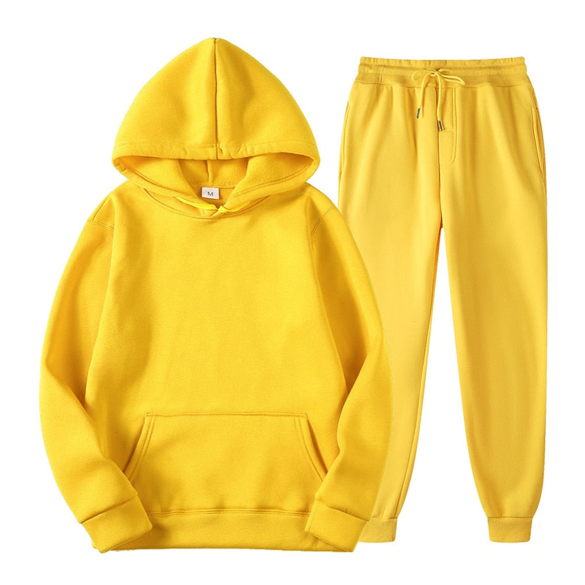 Hoodie en joggerset | Pullover | Koord | Sweat Sets | Joggersets voor dames-Boutique Moda