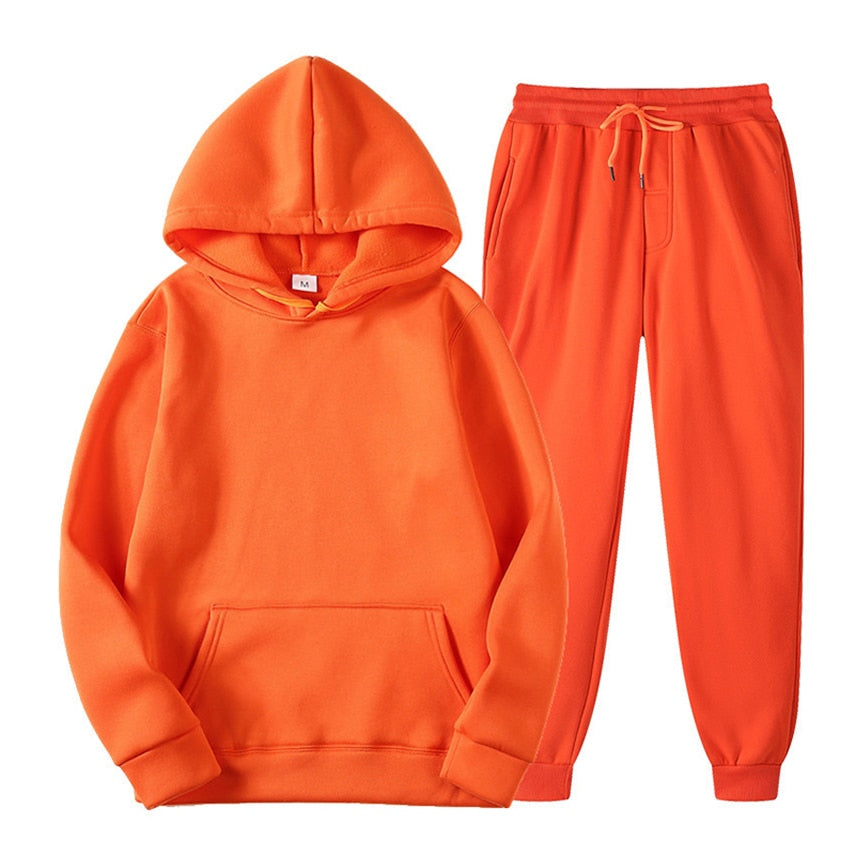 Hoodie en joggerset | Pullover | Koord | Sweat Sets | Joggersets voor dames-Boutique Moda