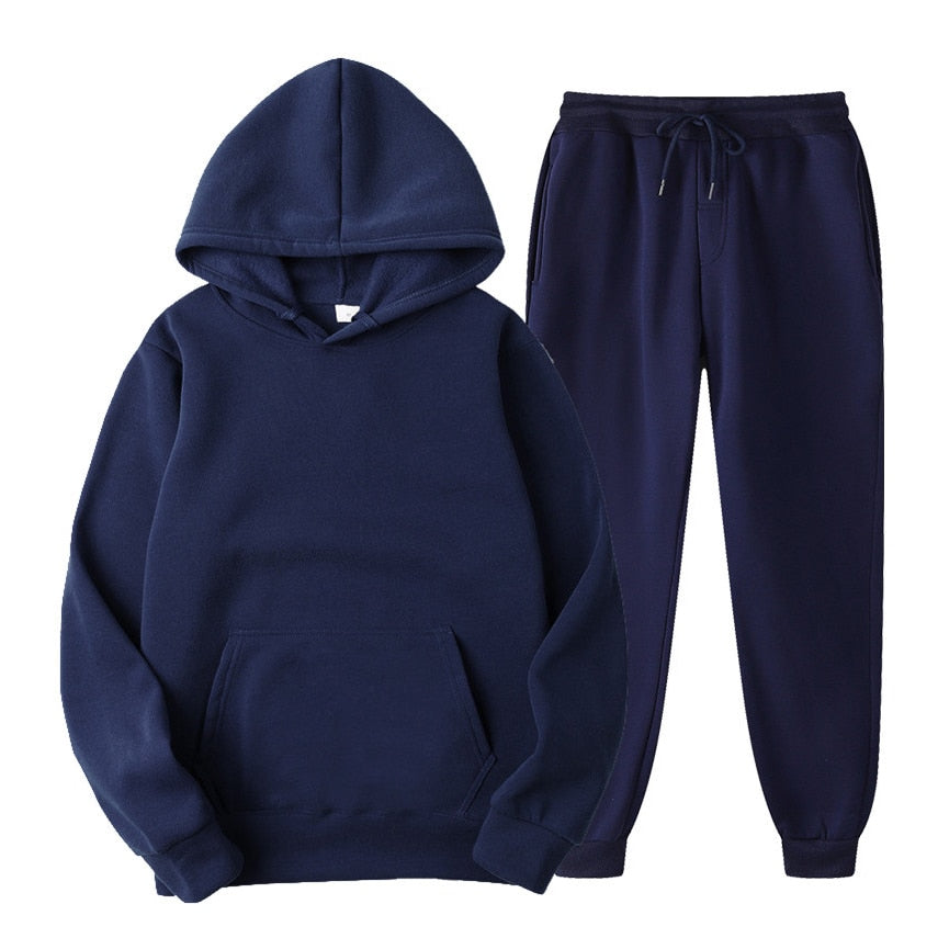 Hoodie en joggerset | Pullover | Koord | Sweat Sets | Joggersets voor dames-Boutique Moda