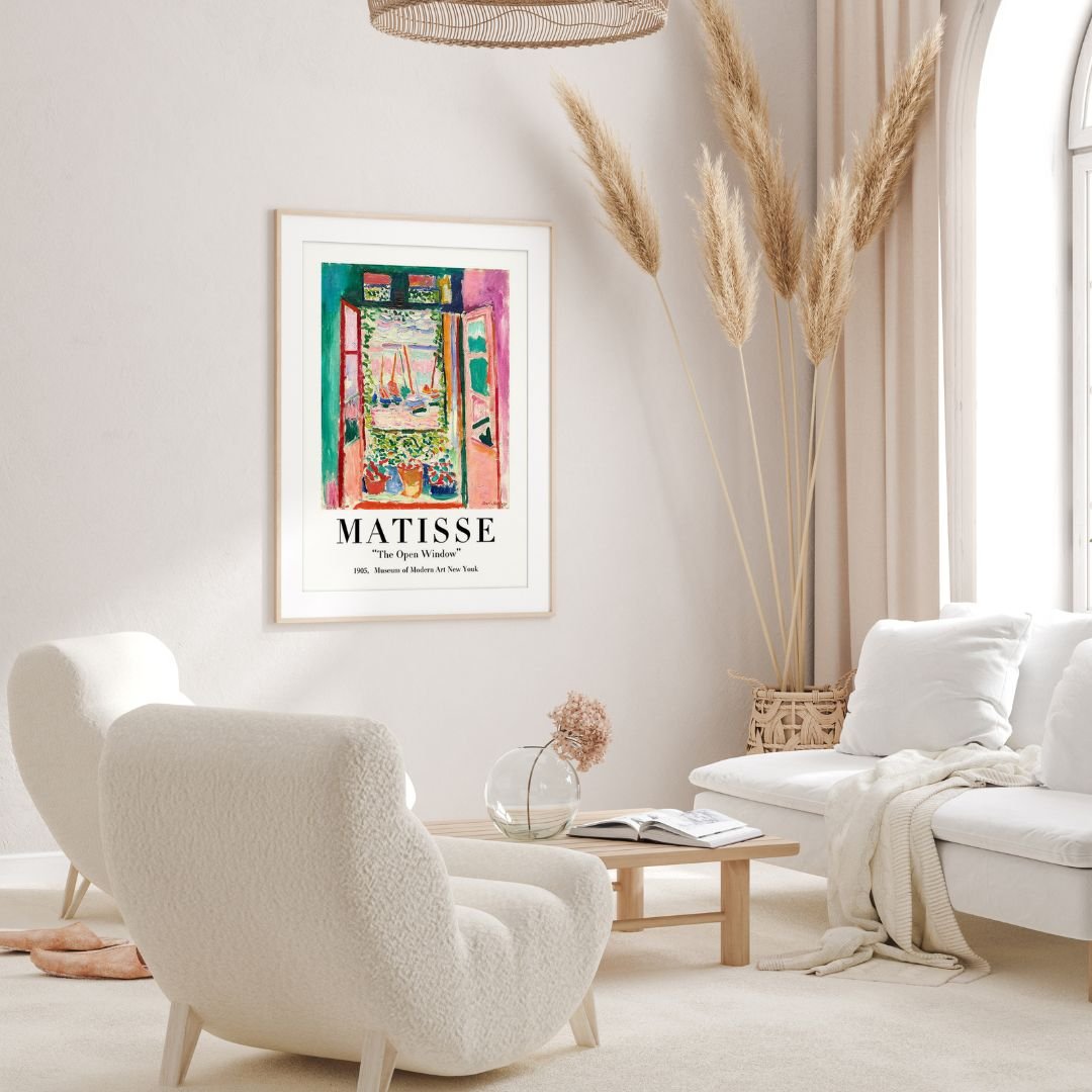 Matisse The Open Window kunstposter 5