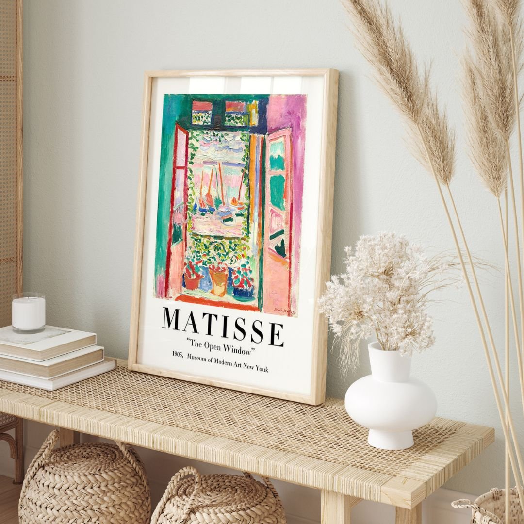 Matisse The Open Window kunstposter 6