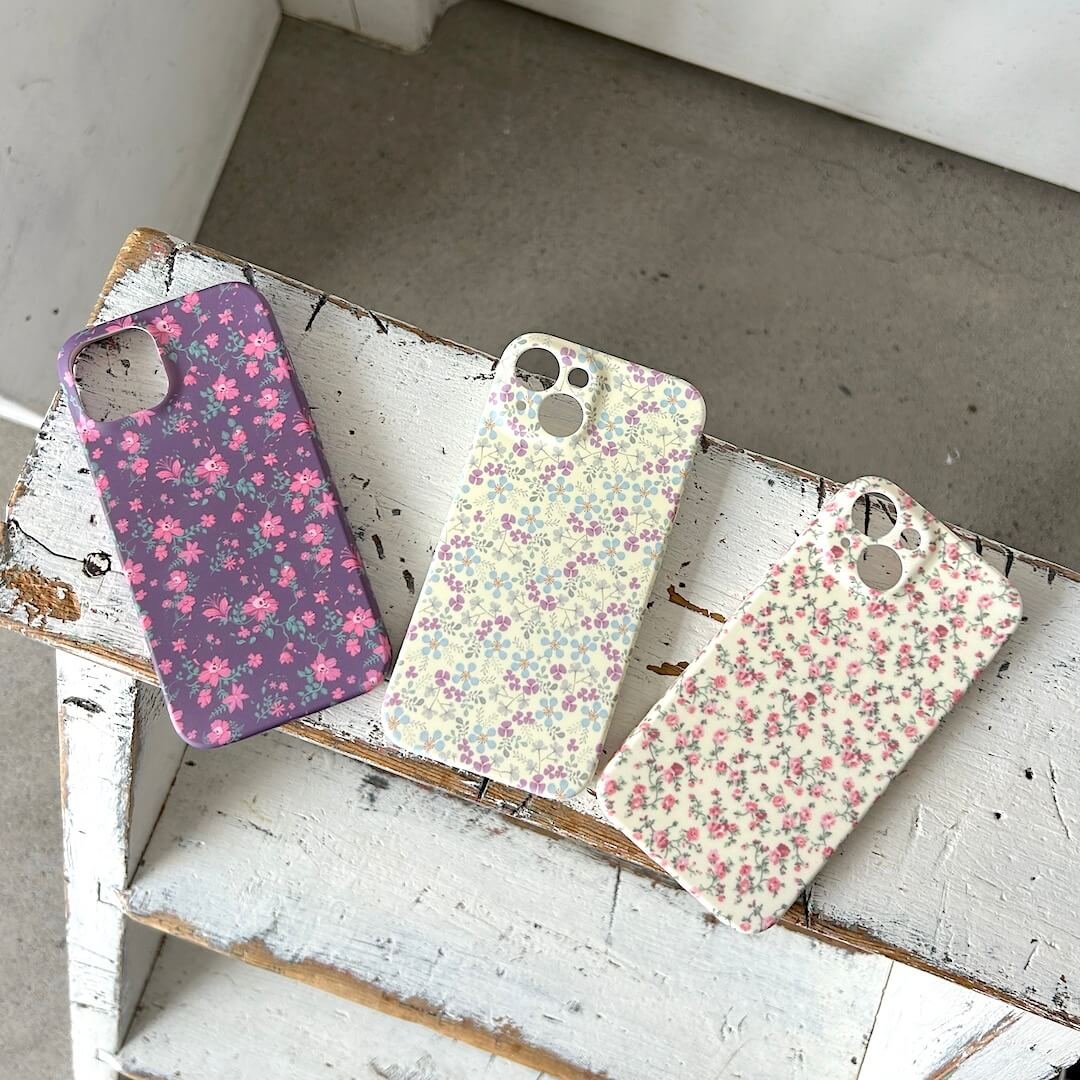 iPhone hoesje met bloemetjes 6