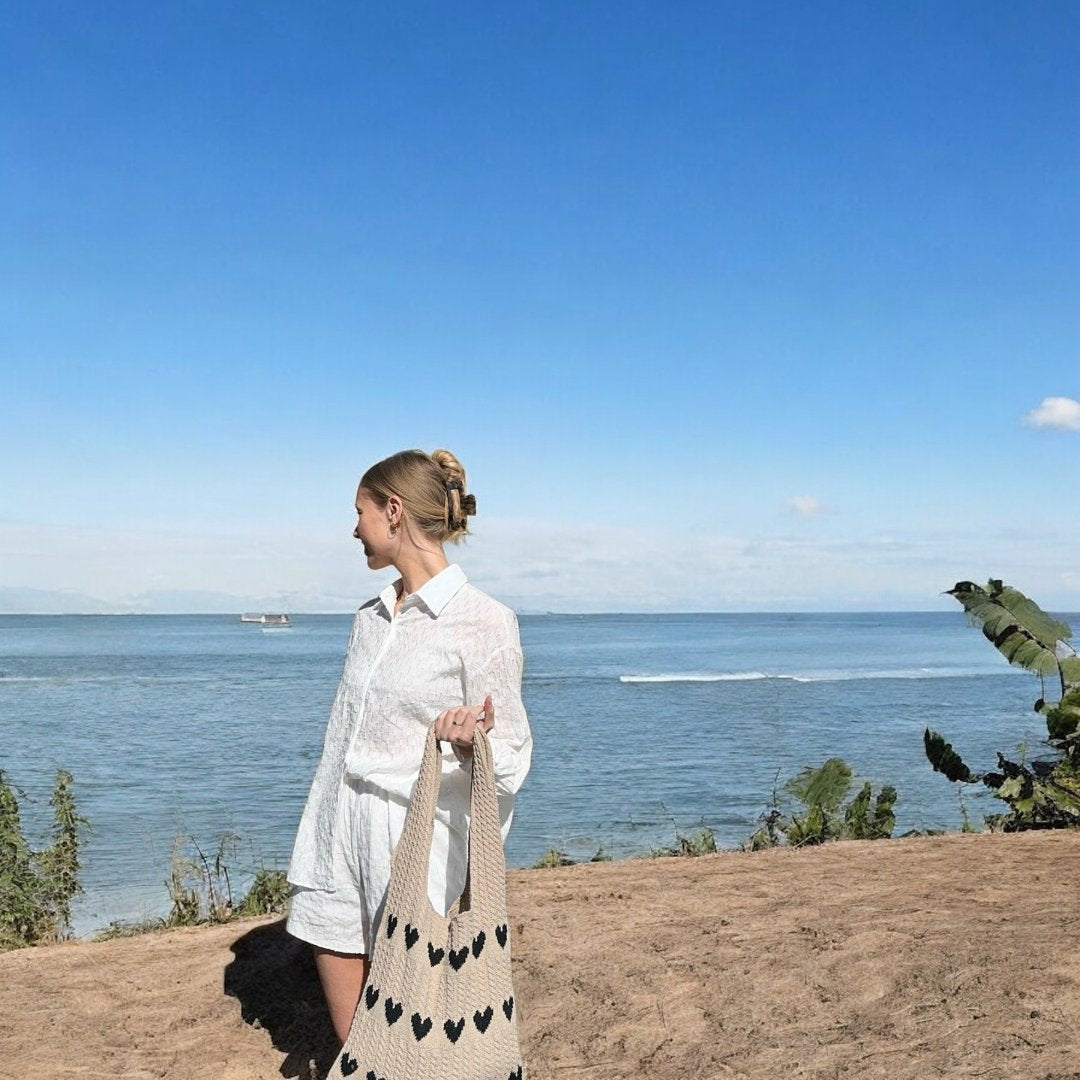 Zomerset Dames | Katoen Pofmouw | Blouse en Short-Boutique Moda