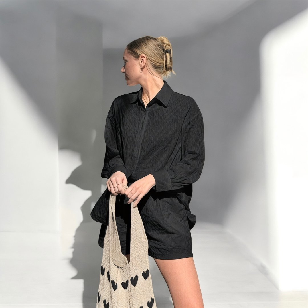 Zomerset Dames | Katoen Pofmouw | Blouse en Short-Boutique Moda