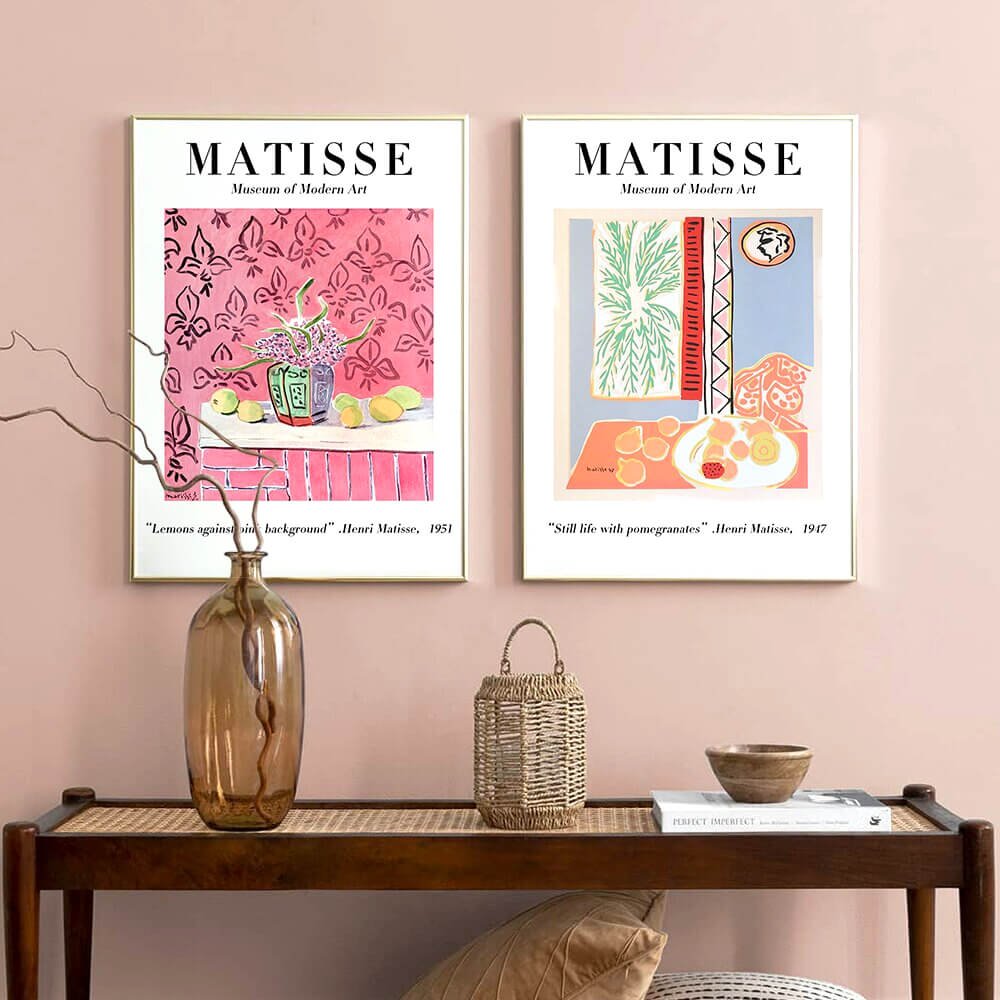 Wanddecoratie Woonkamer | Matisse Kunstdruk | Ongelijst 5 Prints-Boutique Moda