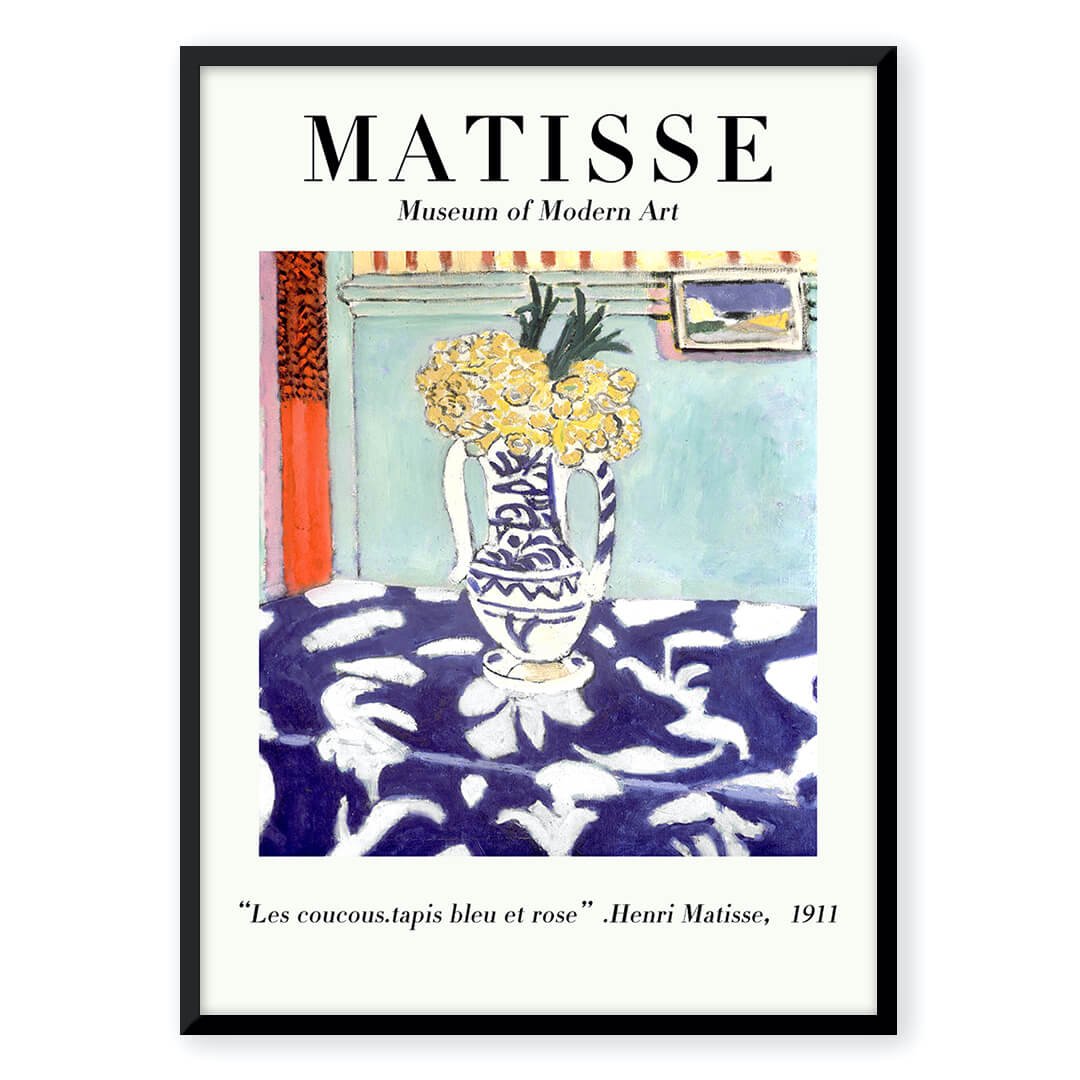 Wanddecoratie Woonkamer | Matisse Kunstdruk | Ongelijst 5 Prints-Boutique Moda