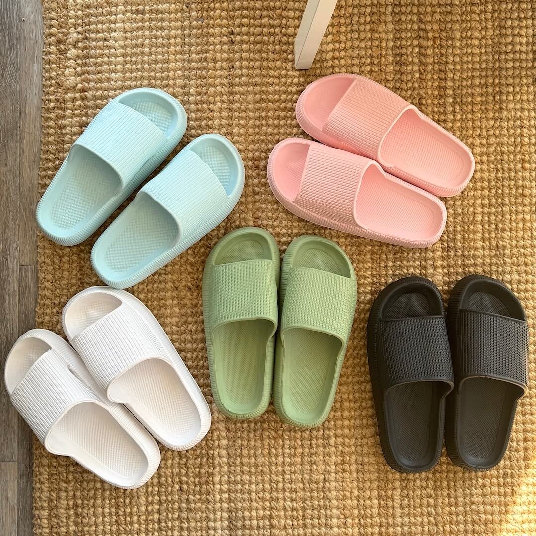 Dikke Zool Slippers | 4 cm EVA | Antislip Slides Dames-Boutique Moda