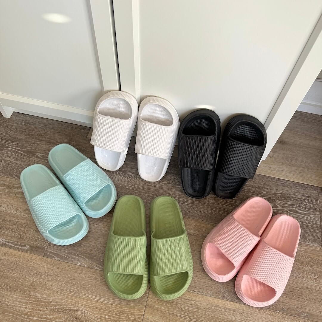 Dikke Zool Slippers | 4 cm EVA | Antislip Slides Dames-Boutique Moda