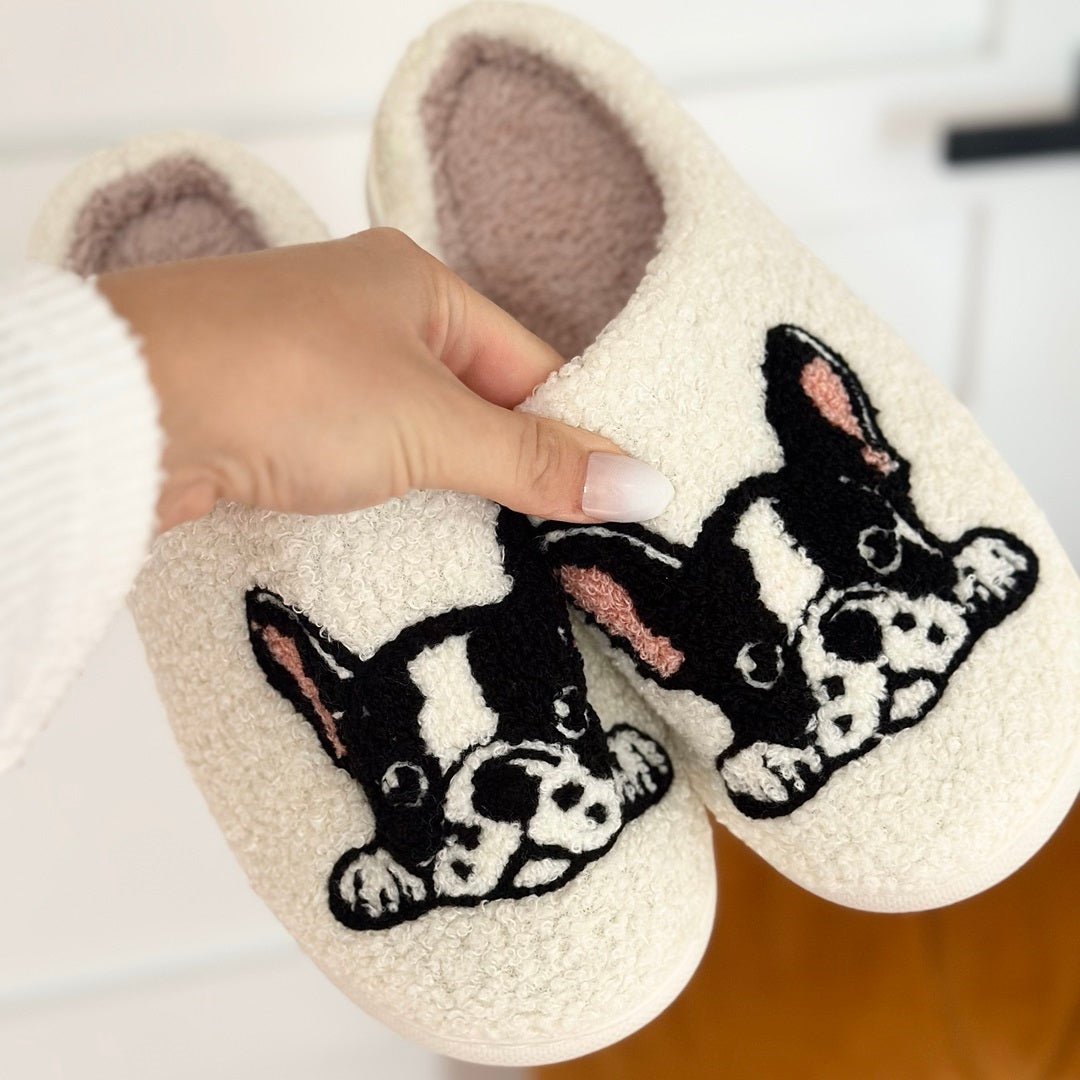 Sloffen met Boston terrier 4