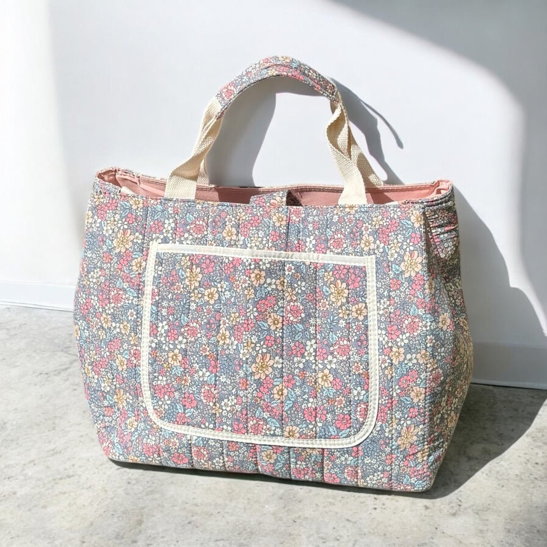 Shopper met bloemenprint 1