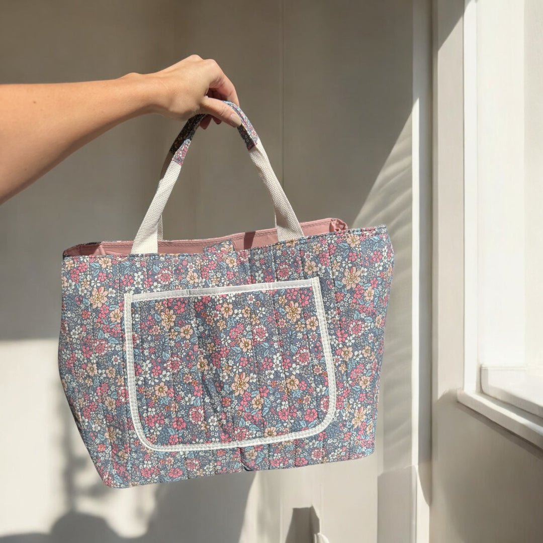 Shopper met bloemenprint 5