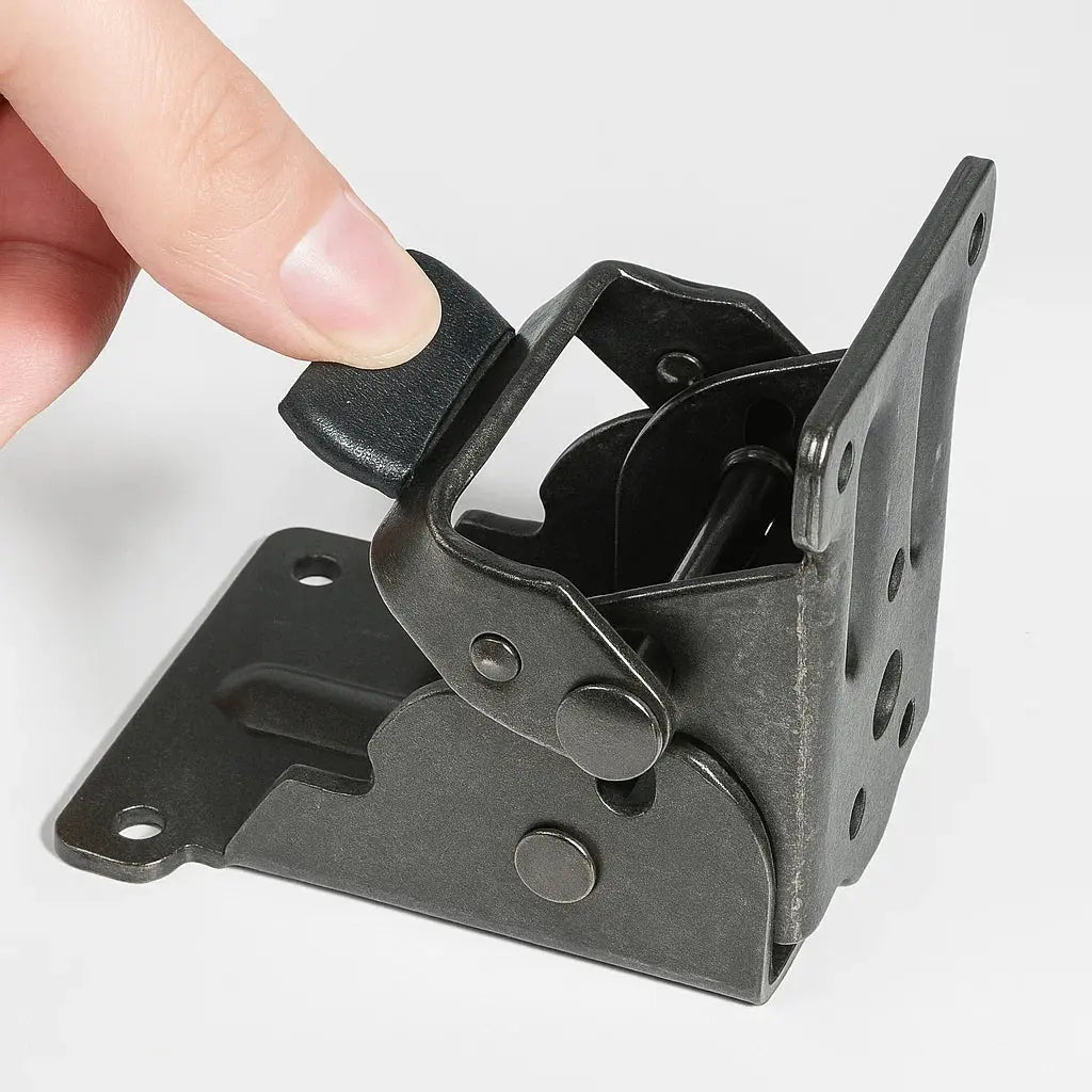 Inklapbaar Tafelpoot-Scharnier 90° Auto-Lock | Set van 2 | Tot 225 kg | Montage in 5 Minuten-Boutique Moda
