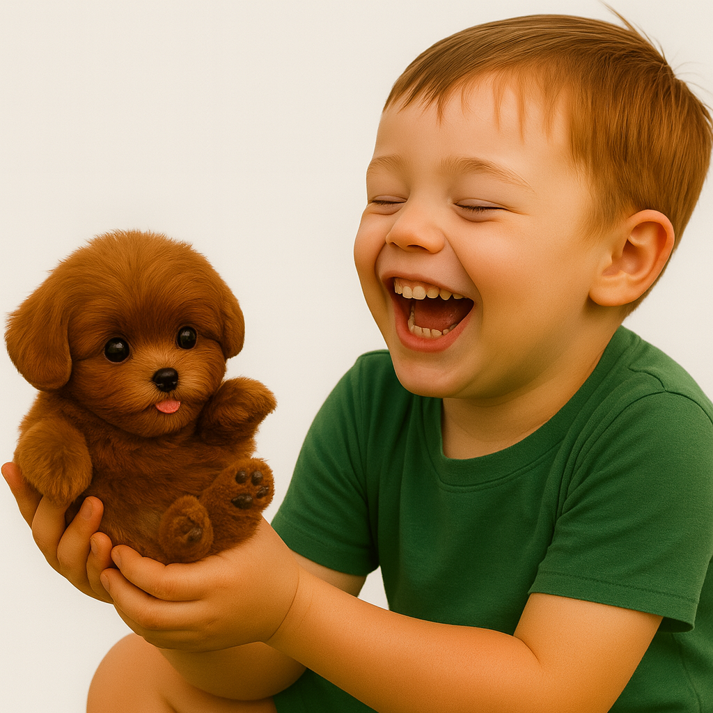 Interactief puppyspeeltje - Realistische bewegingen - Stem en aanraking - Hondenknuffel - Interactief speeltje-Boutique Moda