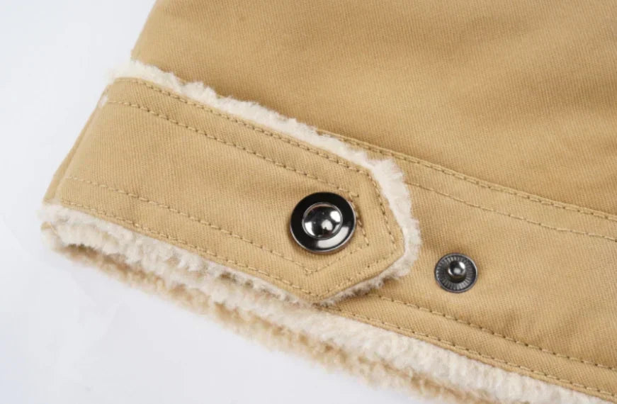 Jas met Sherpa - Waterdicht - Met fleece gevoerd - Winterjas - Herenjas-Boutique Moda