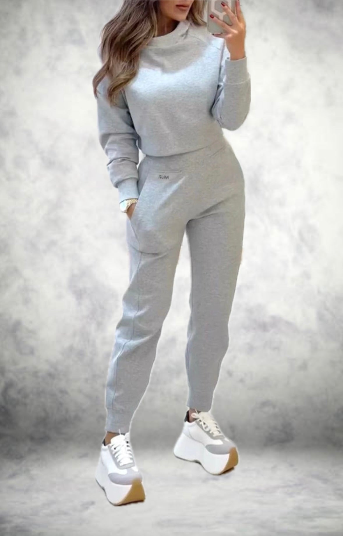 Joggerset - Comfy - Cropped - Sweat Sets - Dameskleding-Boutique Moda