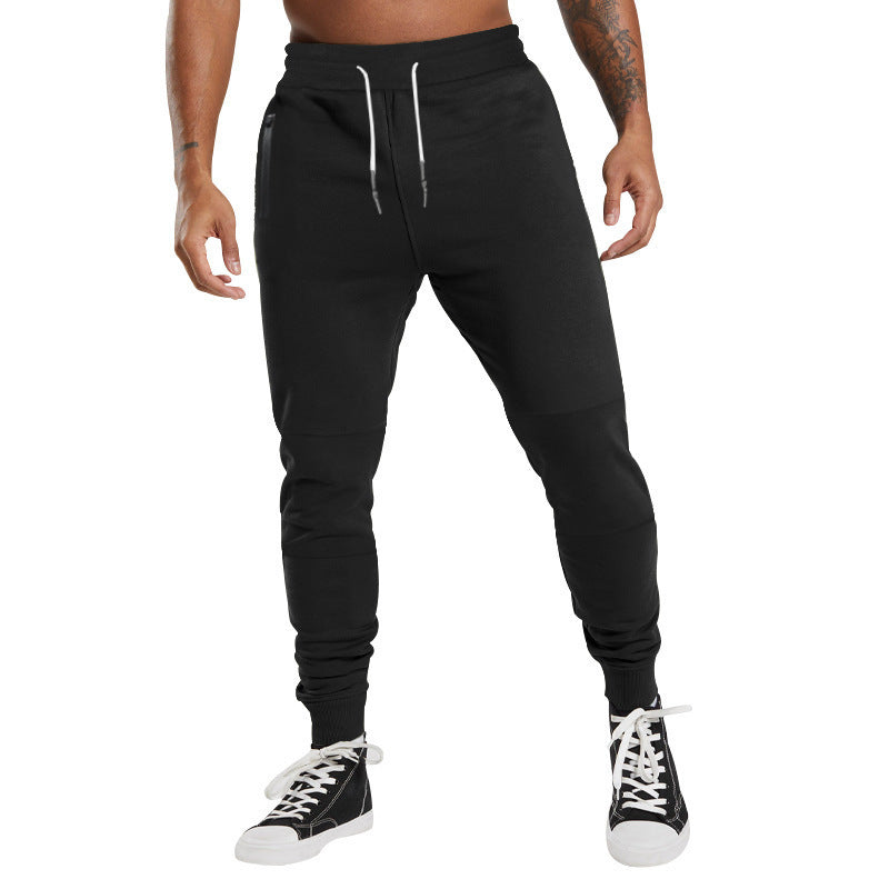 Joggingbroek – Trekkoord – Zakken met rits – Slim-fit joggingbroek – Joggingbroek voor heren-Boutique Moda