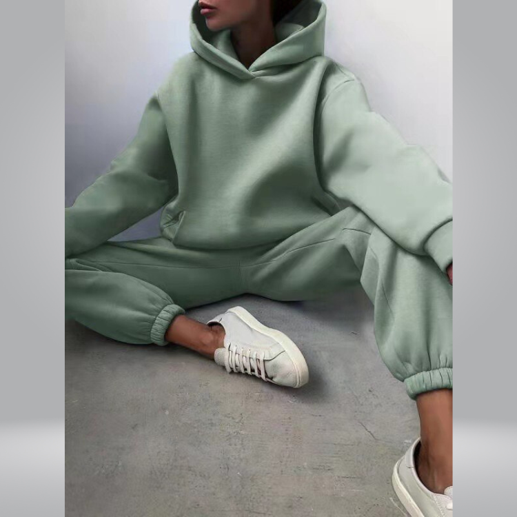 Josephine Trainingspak | Casual 2-Delige Hoodie & Joggingsbroek Set voor Vrouwen-Boutique Moda