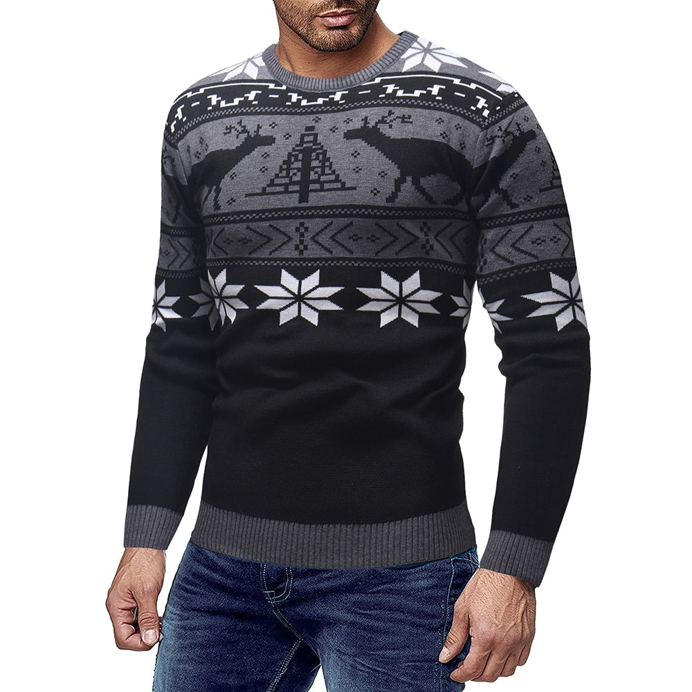 Kersthemd - Lange Mouw - Regular Fit - Kersttrui - Herenkleding-Boutique Moda