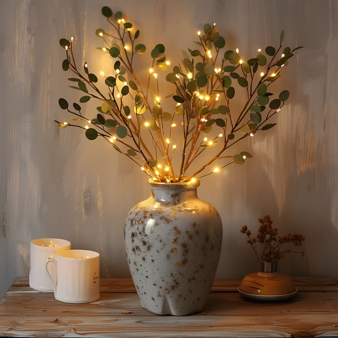 Kerstverlichting decoratie | Verlichte takdecoratie | LED | Kerstlampjes | Binnenverlichting decoratief-Boutique Moda