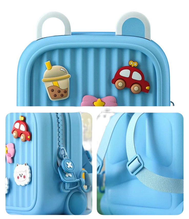 Kinderrugzak | Waterdicht Cartoon Rugzakje | Lichtgewicht voor Peuter en Kleuter-Boutique Moda