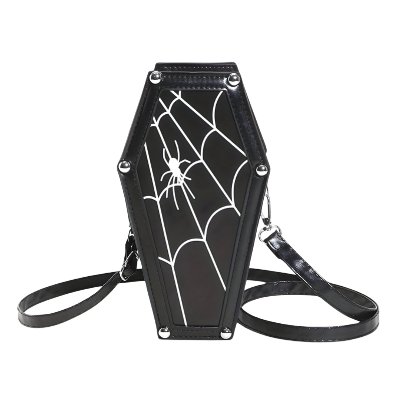 Kist Tas | Klein | Crossbody | Gotische Tas | Halloweentas-Boutique Moda