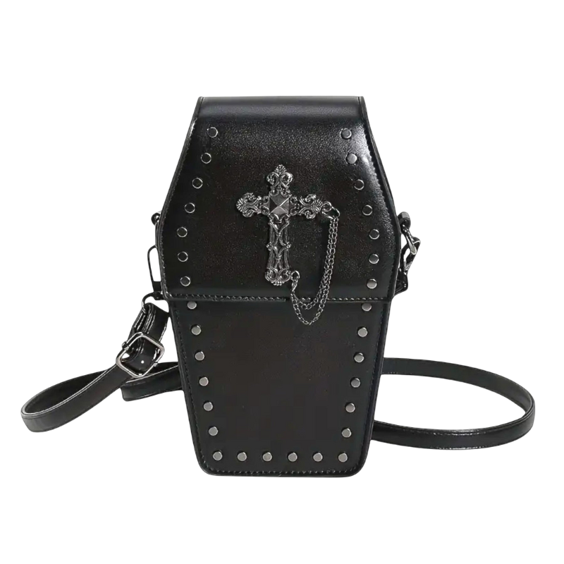 Kist Tas | Klein | Crossbody | Gotische Tas | Halloweentas-Boutique Moda