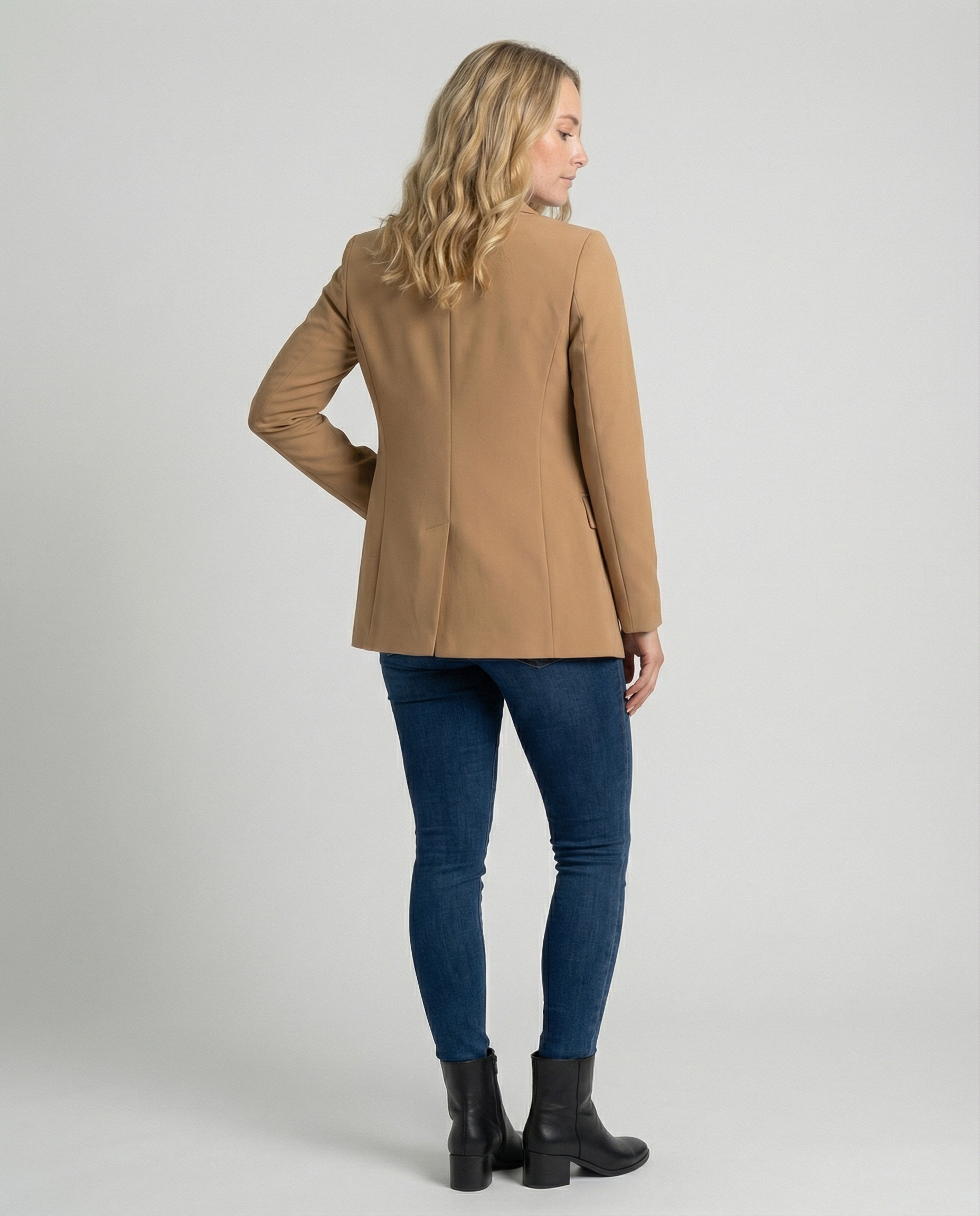 Klassieke blazer - Damesblazer met enkele rij knopen-Boutique Moda