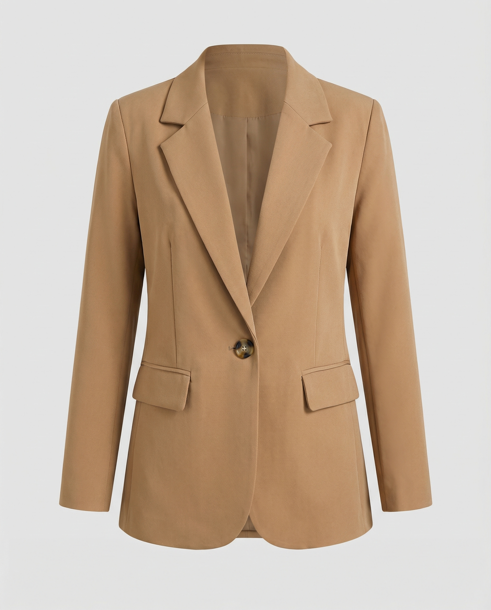 Klassieke blazer - Damesblazer met enkele rij knopen-Boutique Moda