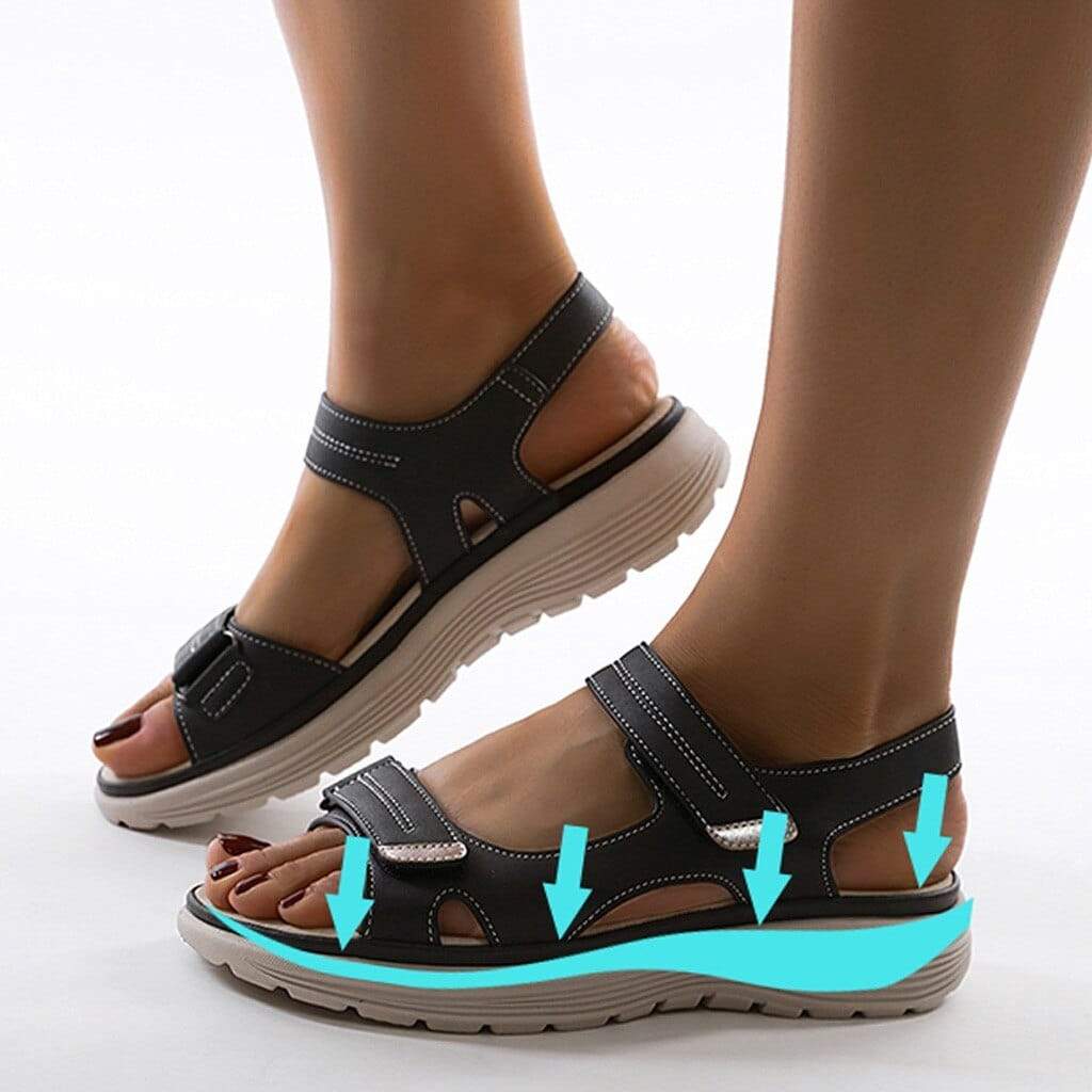 Klittenband sandalen | Ergonomisch | Wandelen | Sport sandalen | Orthopedische sandalen voor Vrouwen-Boutique Moda