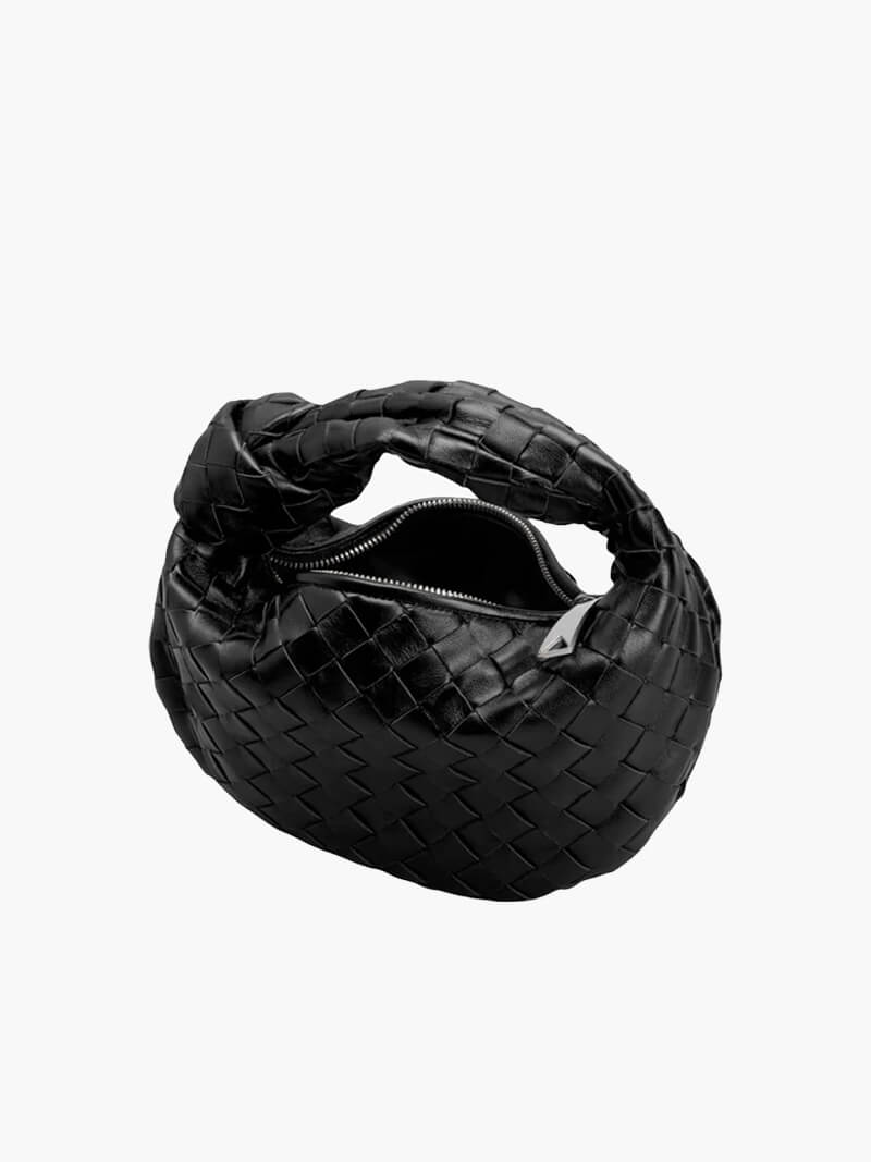 Knooptas | Klein | Gevlochten | Geweven tas | Dameshandtas-Boutique Moda