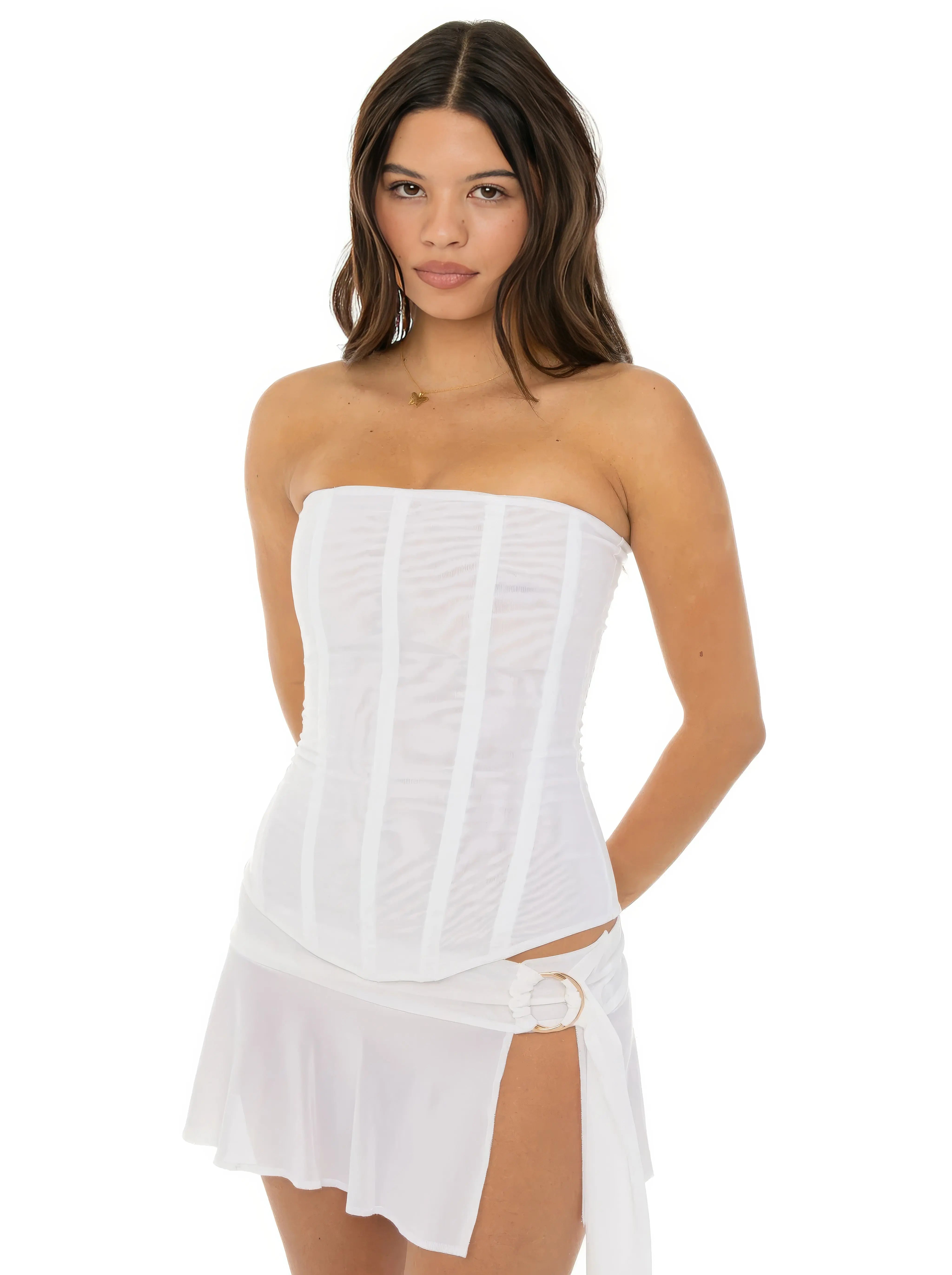 Korset top - Strapless tube top voor dames-Boutique Moda