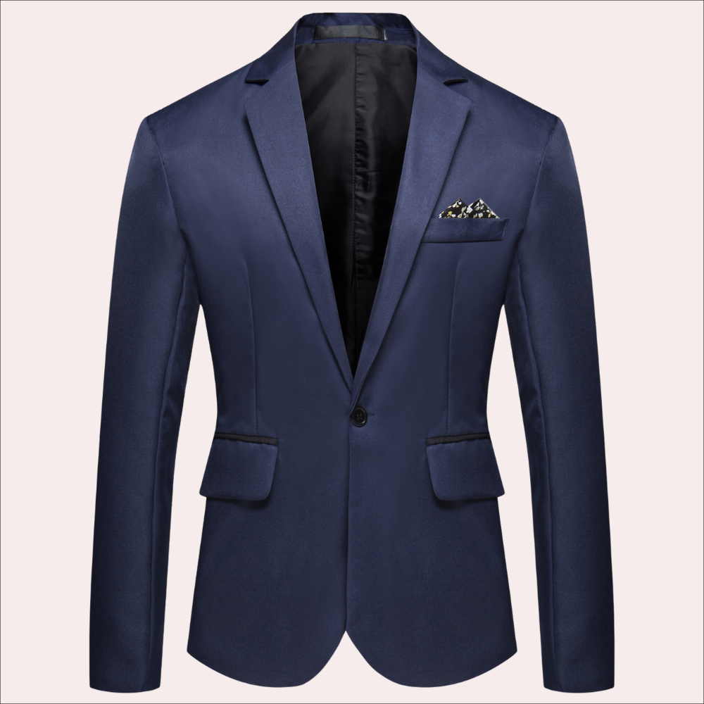 Kostuumjas | Satijn | Formeel | Blazer | Kostuumjas voor heren-Boutique Moda