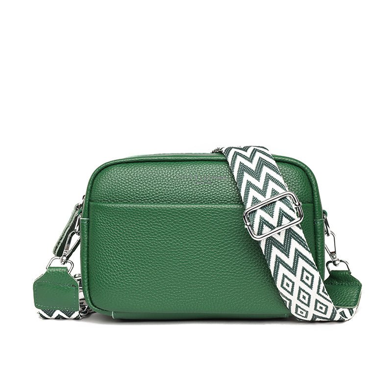 Kruistas | Ritssluiting | Klein | Dikke riem Cross Body Bag | Damestassen-Boutique Moda