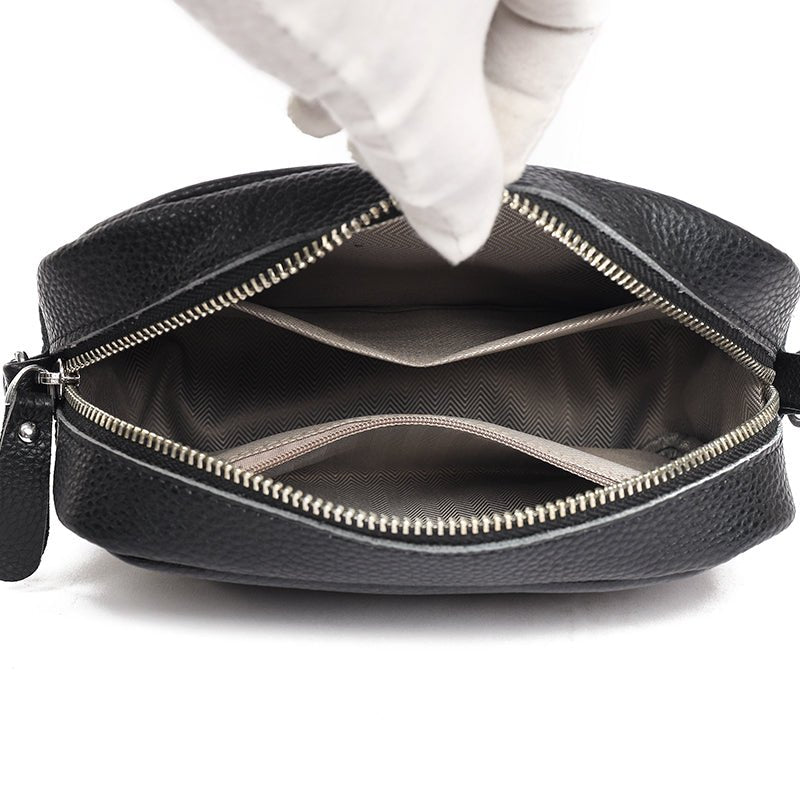 Kruistas | Ritssluiting | Klein | Dikke riem Cross Body Bag | Damestassen-Boutique Moda