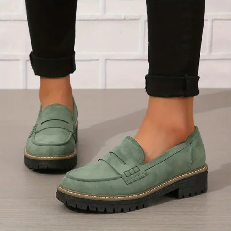 Loafers | Dikke Zool | Slip-On | Chunky Loafers | Damesschoenen-Boutique Moda