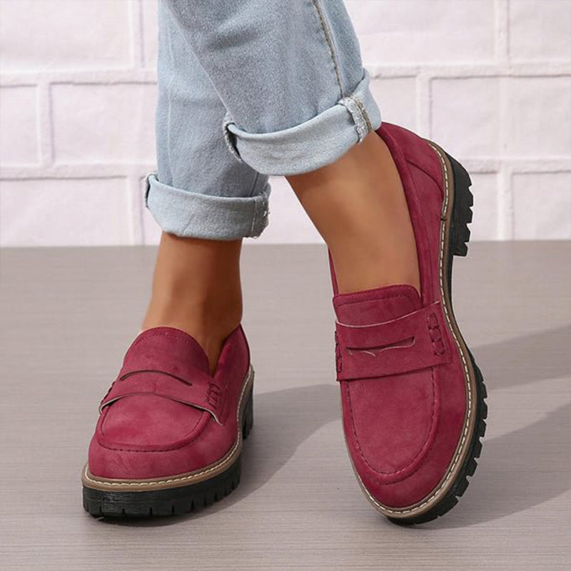 Loafers | Dikke Zool | Slip-On | Chunky Loafers | Damesschoenen-Boutique Moda
