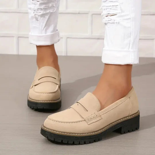 Loafers | Dikke Zool | Slip-On | Chunky Loafers | Damesschoenen-Boutique Moda