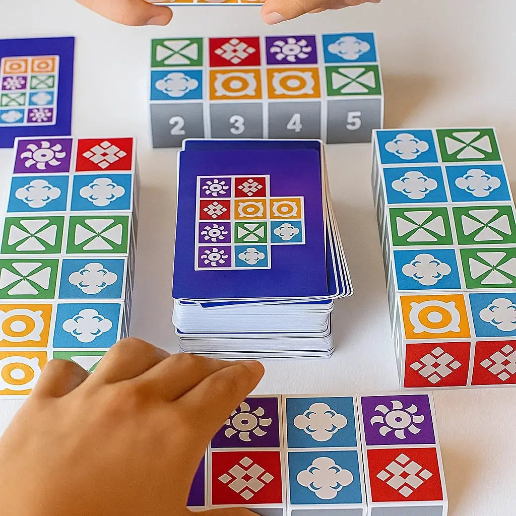Logica Puzzelspel | Familiespel zonder Schermtijd | Trainen van Concentratie-Boutique Moda