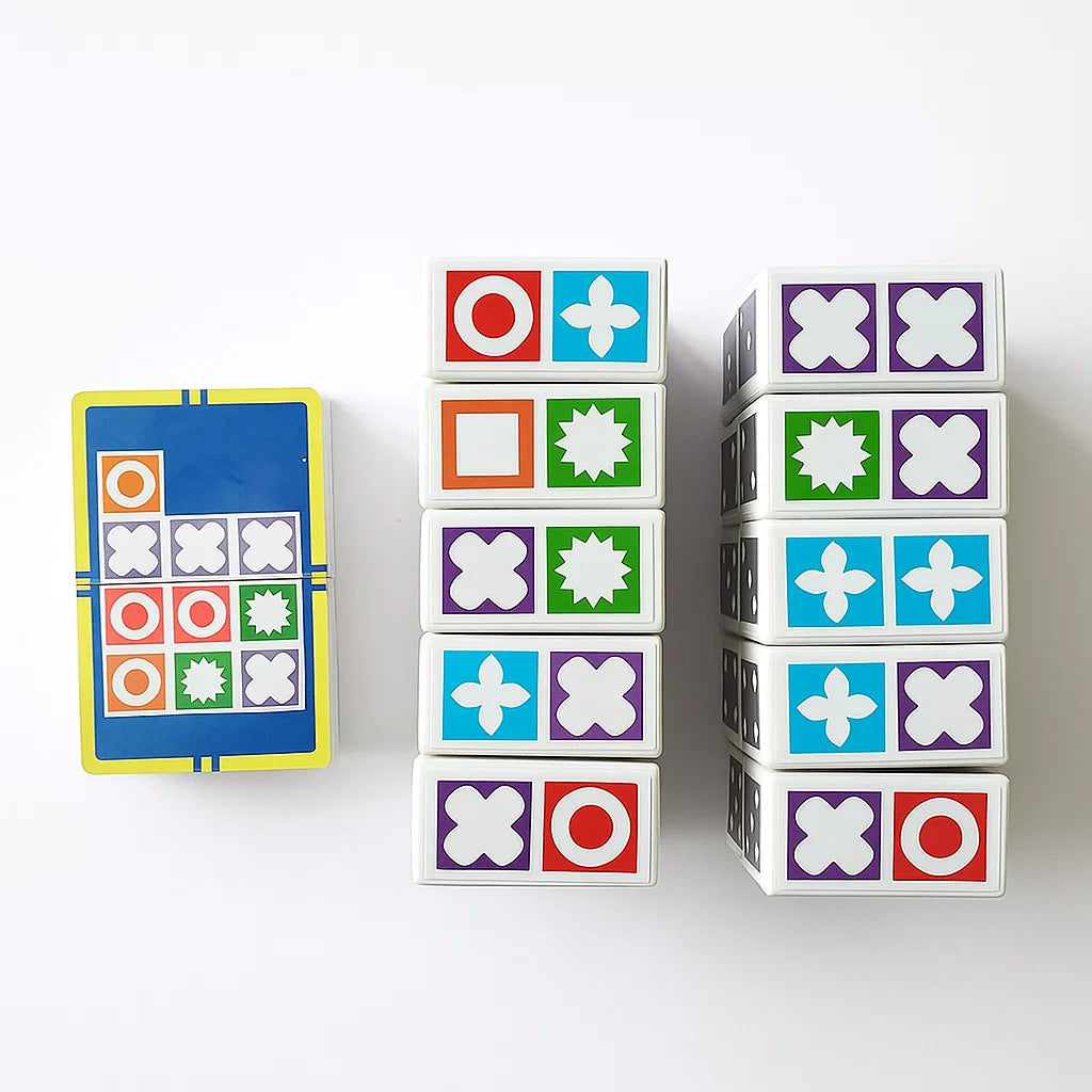 Logica Puzzelspel | Familiespel zonder Schermtijd | Trainen van Concentratie-Boutique Moda