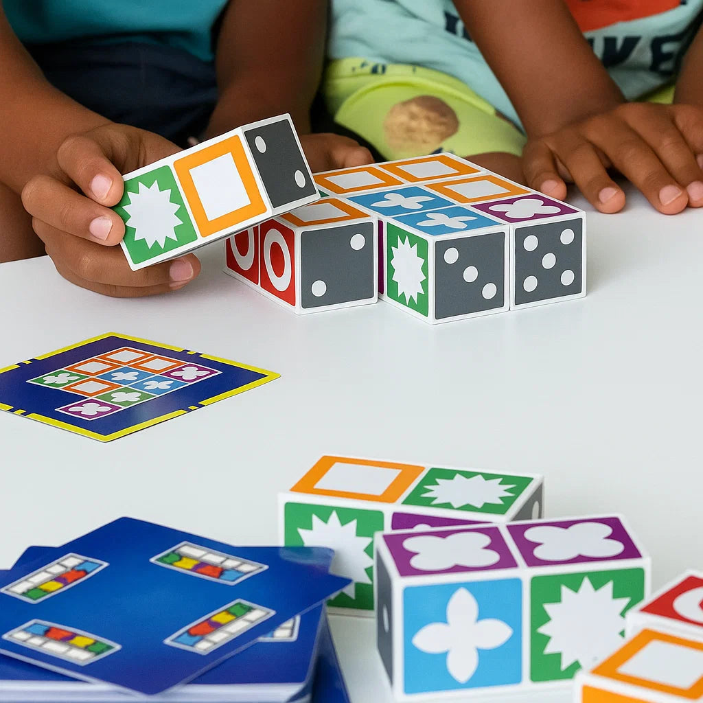 Logica Puzzelspel | Familiespel zonder Schermtijd | Trainen van Concentratie-Boutique Moda