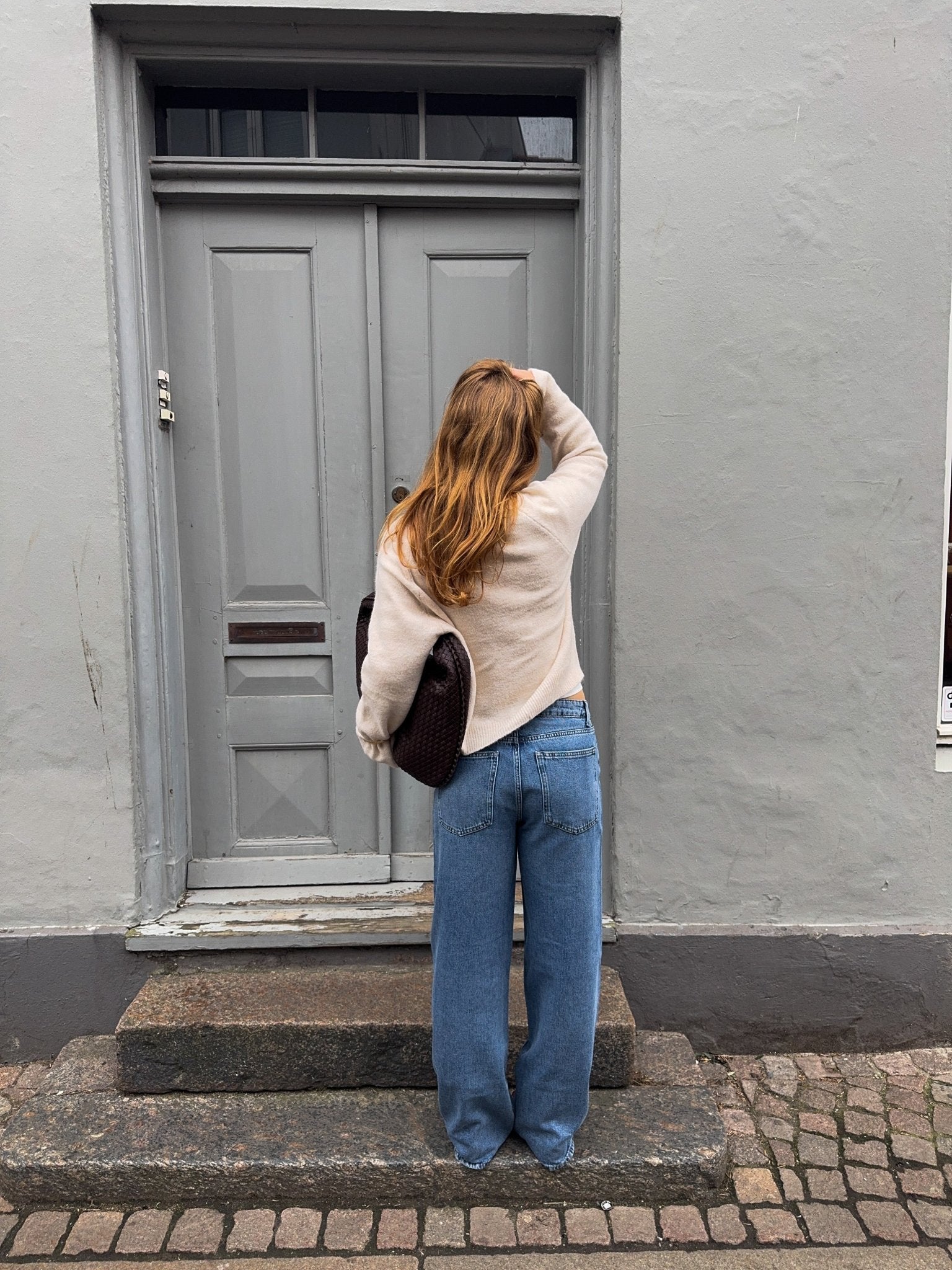 Loose Fit Jeans - Damesjeans met normale taille en rechte pijpen-Boutique Moda