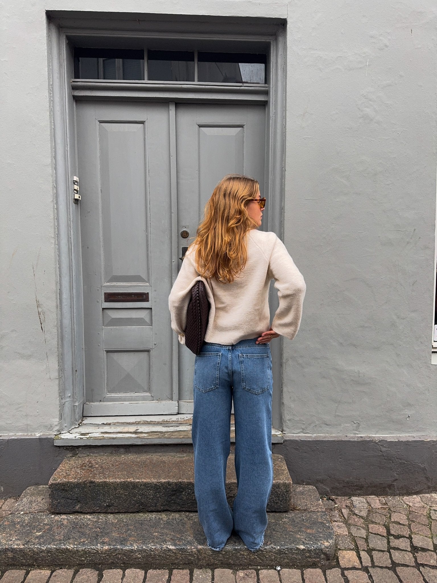 Loose Fit Jeans - Damesjeans met normale taille en rechte pijpen-Boutique Moda