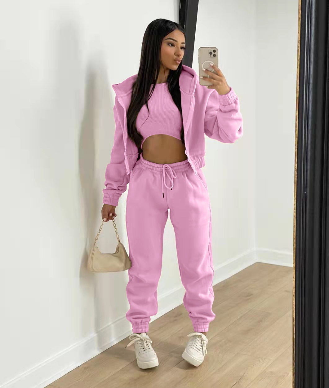 Louise Tracksuit | Driedelig Trainingspak-Boutique Moda