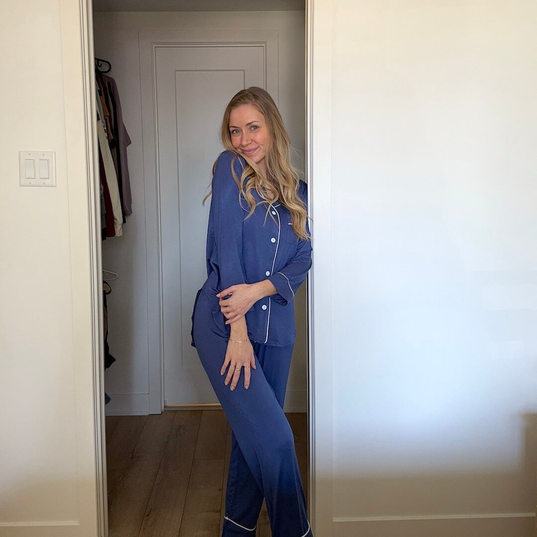 Loungeset Dames | Pyjama Lange Mouw | Ademend Knoopsluiting-Boutique Moda